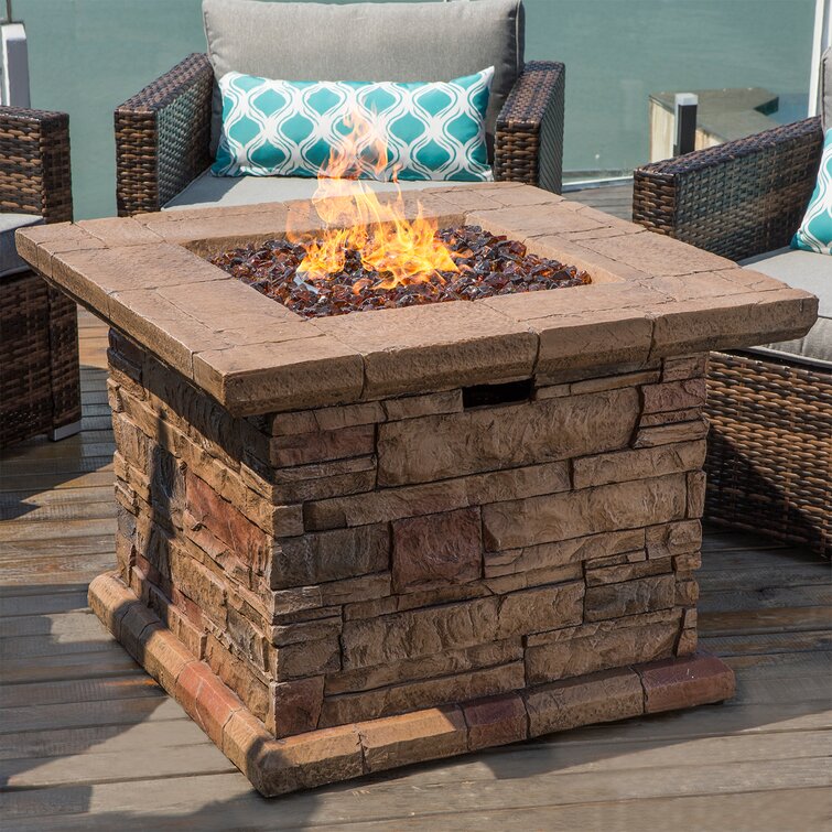 Gas fire best sale pit set